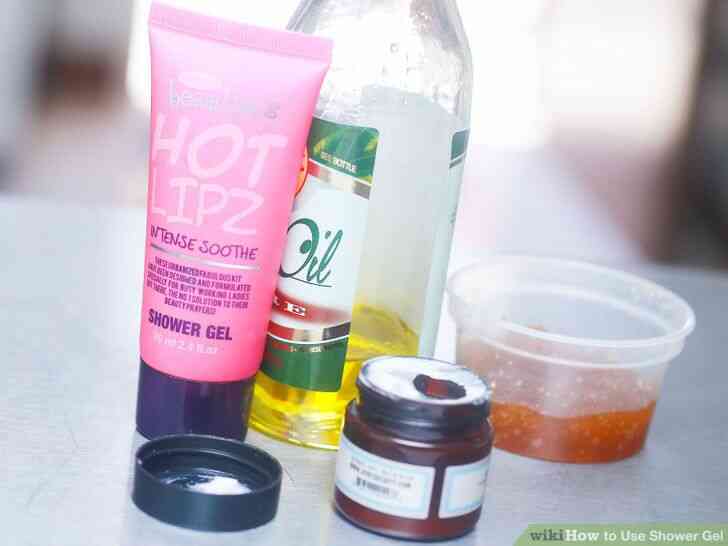 Image intitulée Utilisation du Gel Douche à l